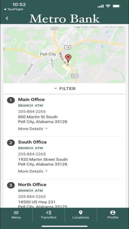 Metro Bank AL Mobile Banking