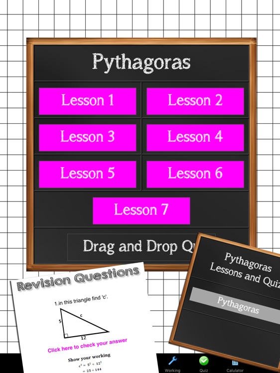 Pythagoras Theorem Maths