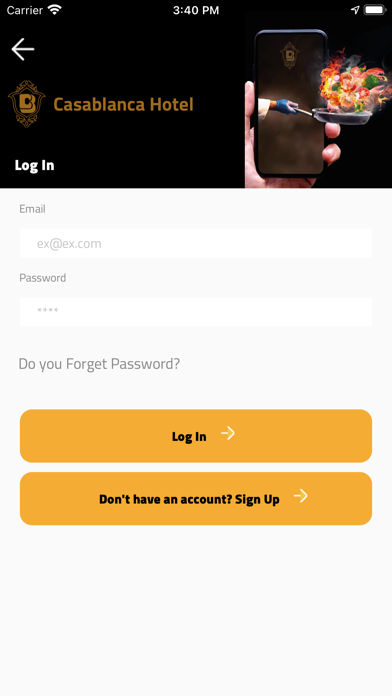 الدار البيضاء للطلبات الخارجية Screenshot