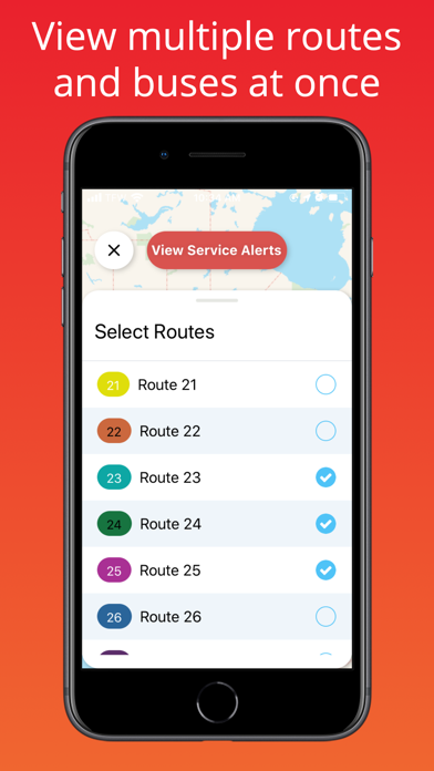 Track the S StanRTA myStop Screenshot