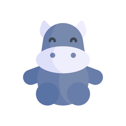 Baby Hippo Stickers