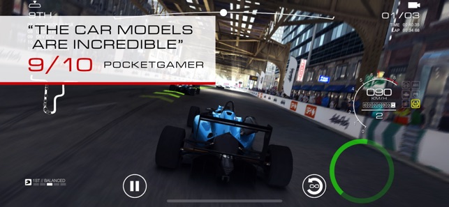 GRID™ Autosport no iOS - Qualidade