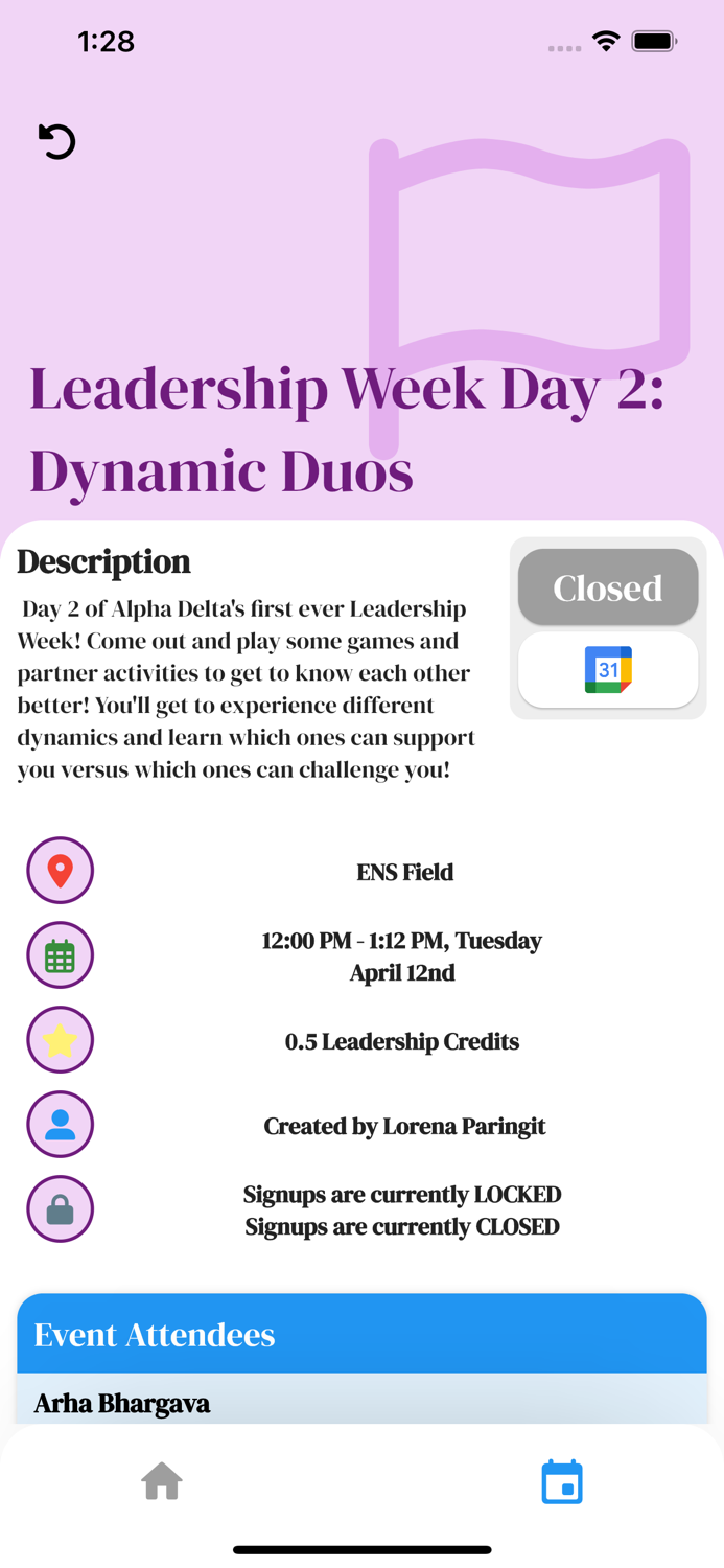 Alpha Phi Omega Mobile