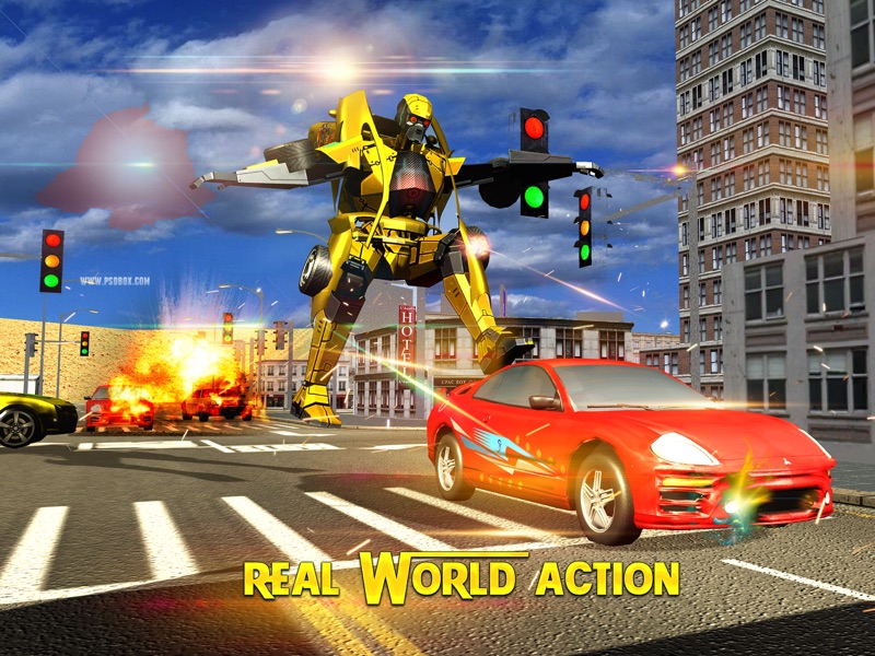 Jogo Robot Car Transformers screenshot 9