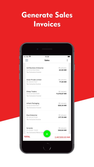 CaptainBiz – GST Billing App Screenshot