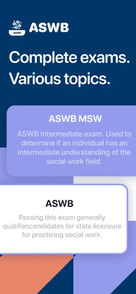 Game screenshot ASWB BSW Social Work Exam Prep mod apk