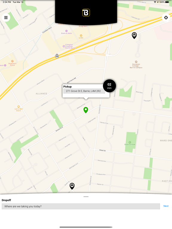 Screenshot #5 pour Barrie Taxi