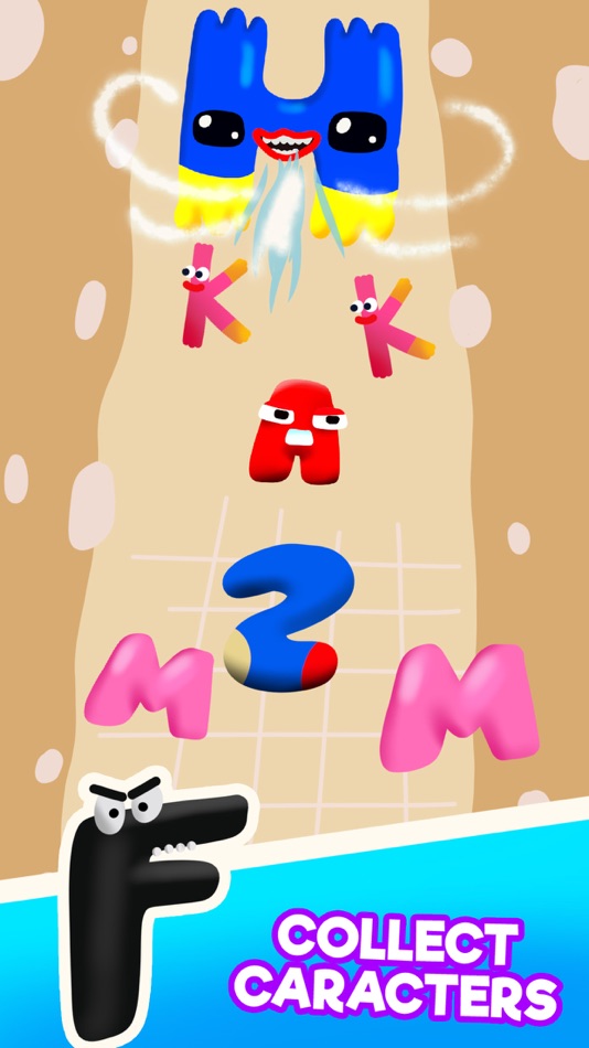 #4. Merge alphabet lore Vs monster (iOS) 由: Badr-eddine Bouaddi