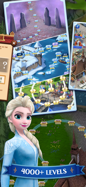 ‎Disney Frozen Free Fall Game Capture d'écran