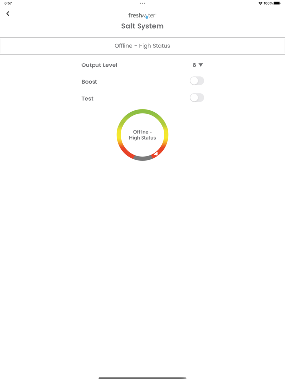 Caldera® Spas Legacy iPad screenshot