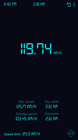 GPS Speedometer: Odometer screenshot