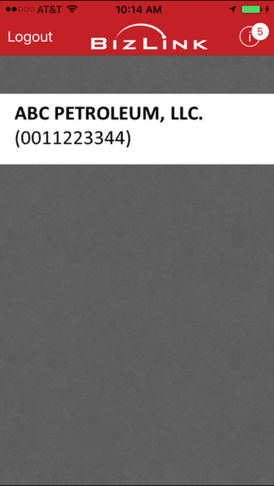 BizLink for iPhone Screenshot
