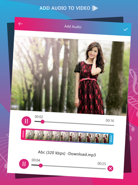 Screenshot #6 pour Add Audio in Video