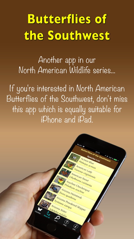 #1. Butterflies of the Southwest (iOS) 由: I.M.D. Publicacion C.A.
