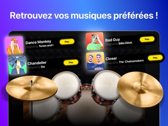 Screenshot #4 pour Drums - set de batterie & jeux