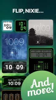 clock widget for home screen + iphone screenshot 3