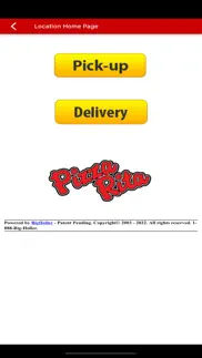 pizza rita spokane iphone screenshot 2