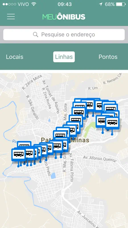 Meu Ônibus Pássaro Branco screenshot 2 of 4