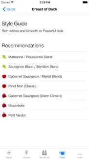 pocket wine pairing: sommelier iphone screenshot 4