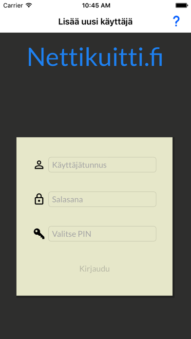 Nettikuitti.fi Screenshot