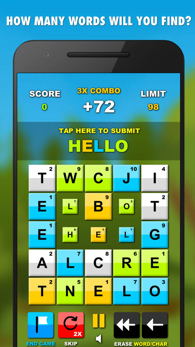 Word Mania Word Search Game Screenshot