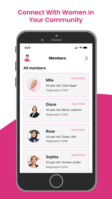 Breast Cancer Club Screenshot