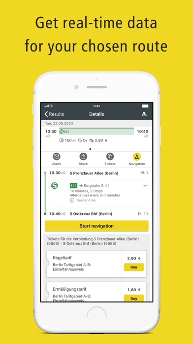 BVG Fahrinfo: Routes & Tickets Screenshot