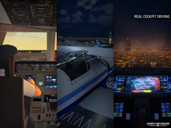 Ultimate Flight Simulator Pro iPad app afbeelding 1