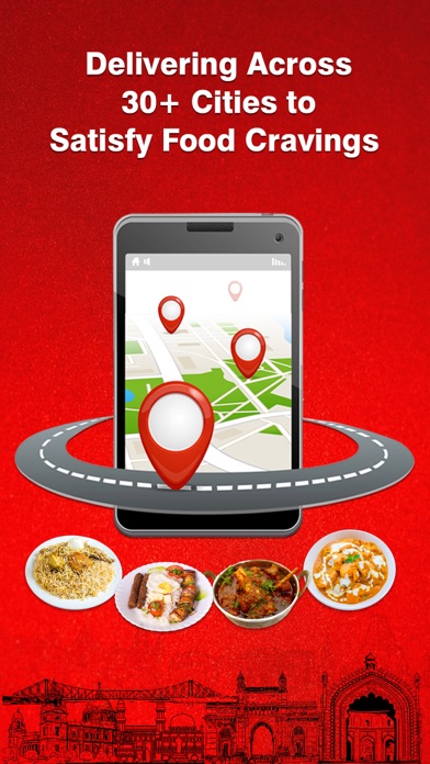 JustMyRoots: Food Delivery App Screenshot