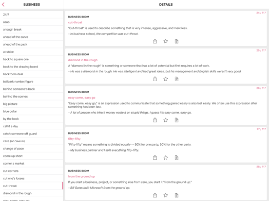 Screenshot #4 pour Business - Legal idioms