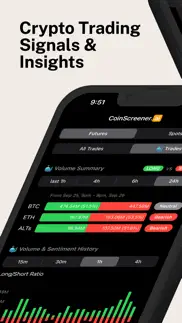 coinscreener - powered by ai iphone screenshot 1