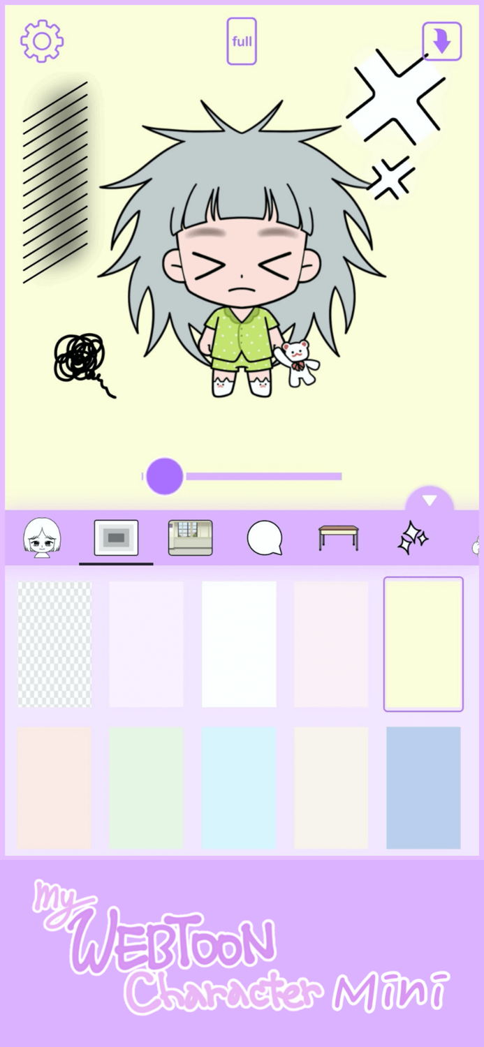 K-pop Webtoon Character Mini