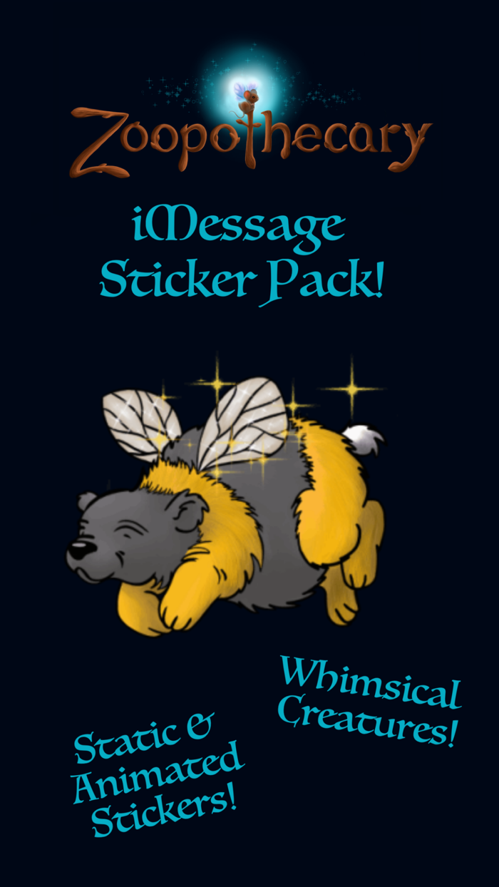 Zoopothecary Sticker Pack