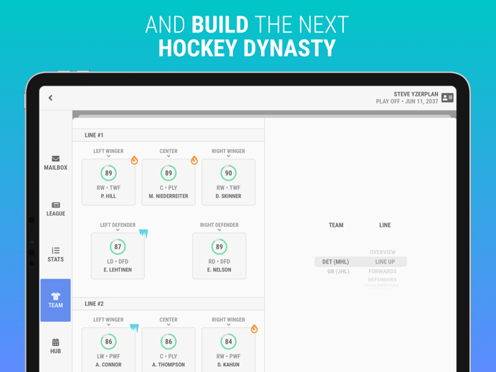 Puck Drop Hockey Manager