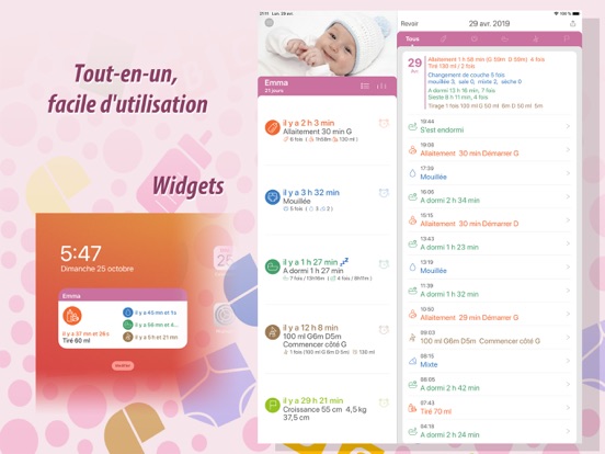 Screenshot #4 pour Baby Tracker - Bébé Suivi