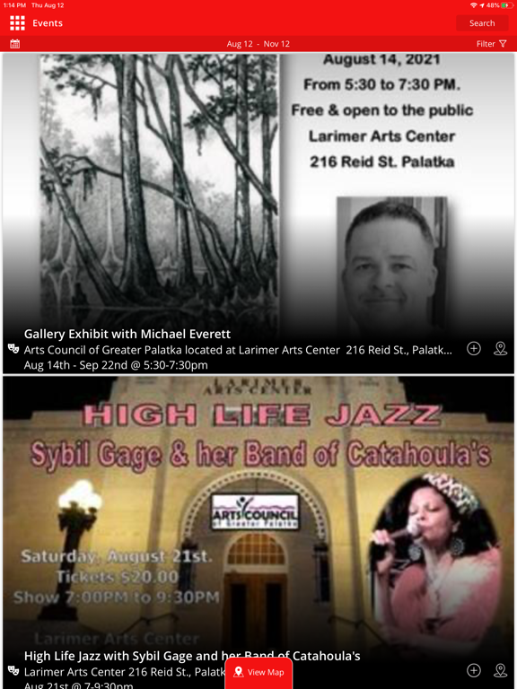 Visit Putnam County Florida iPad screenshot 6 - Travel app