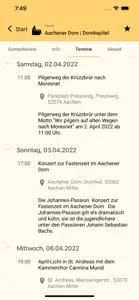 Gottesdienste im Bistum Aachen screenshot #4 for iPhone