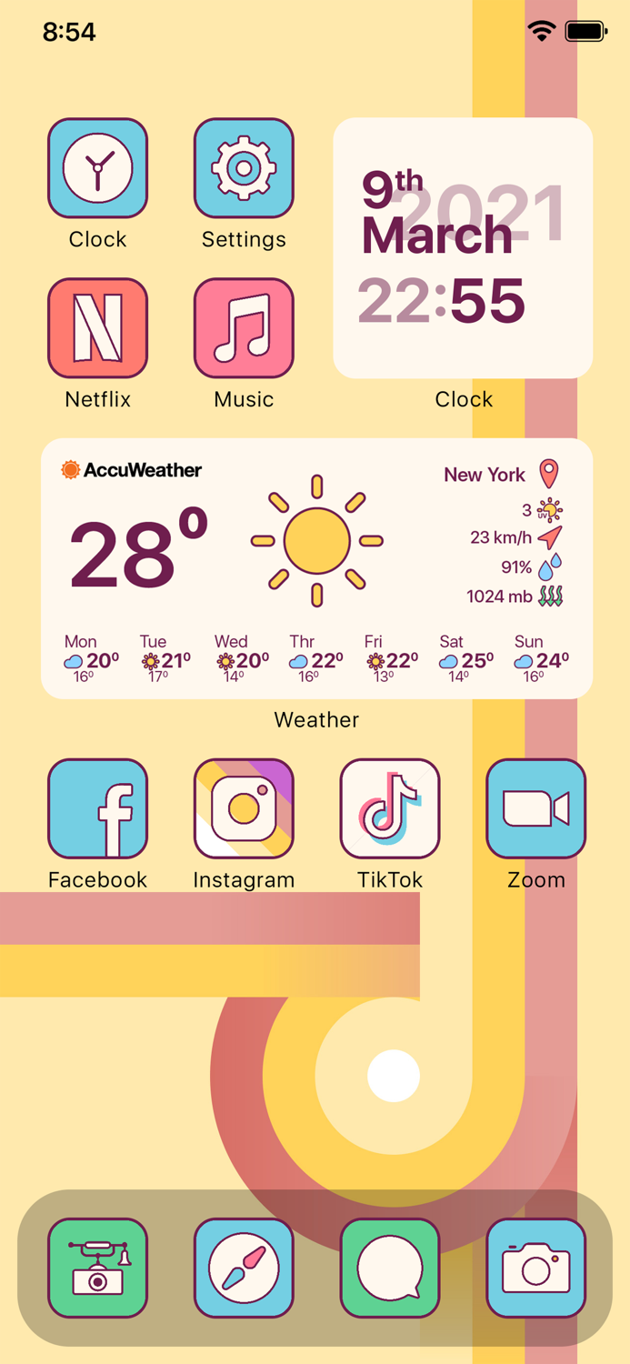 Iconic Icon Themer and Widgets