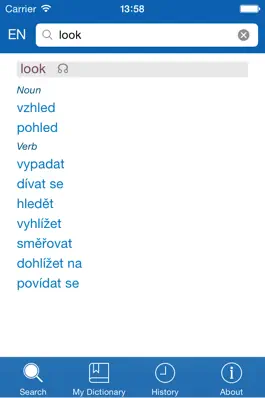 Game screenshot Czech−English dictionary apk