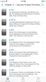 US Laws, State Law Library screenshot