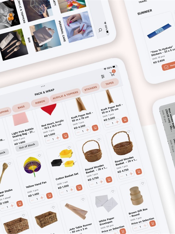 Temoorst iPad screenshot 6 - Shopping app