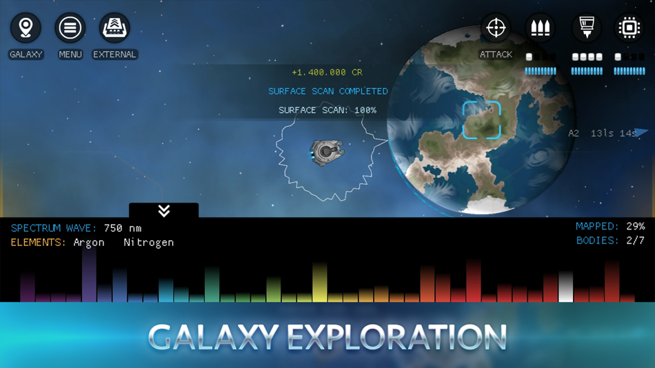 #3. Galaxy Genome (iOS) Bởi: Anton Skvortsov