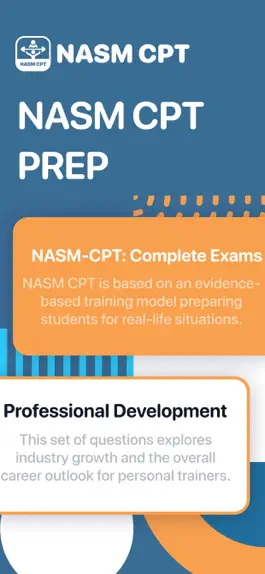 Game screenshot NASM CPT Fitness Prep mod apk