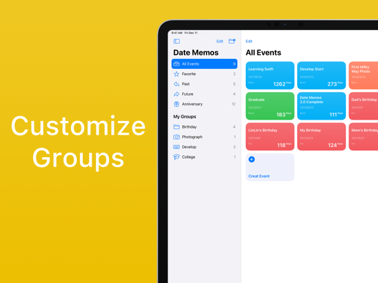 Screenshot #6 pour Date Memos