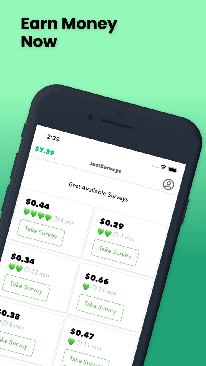 JustSurveys - Surveys for Cash