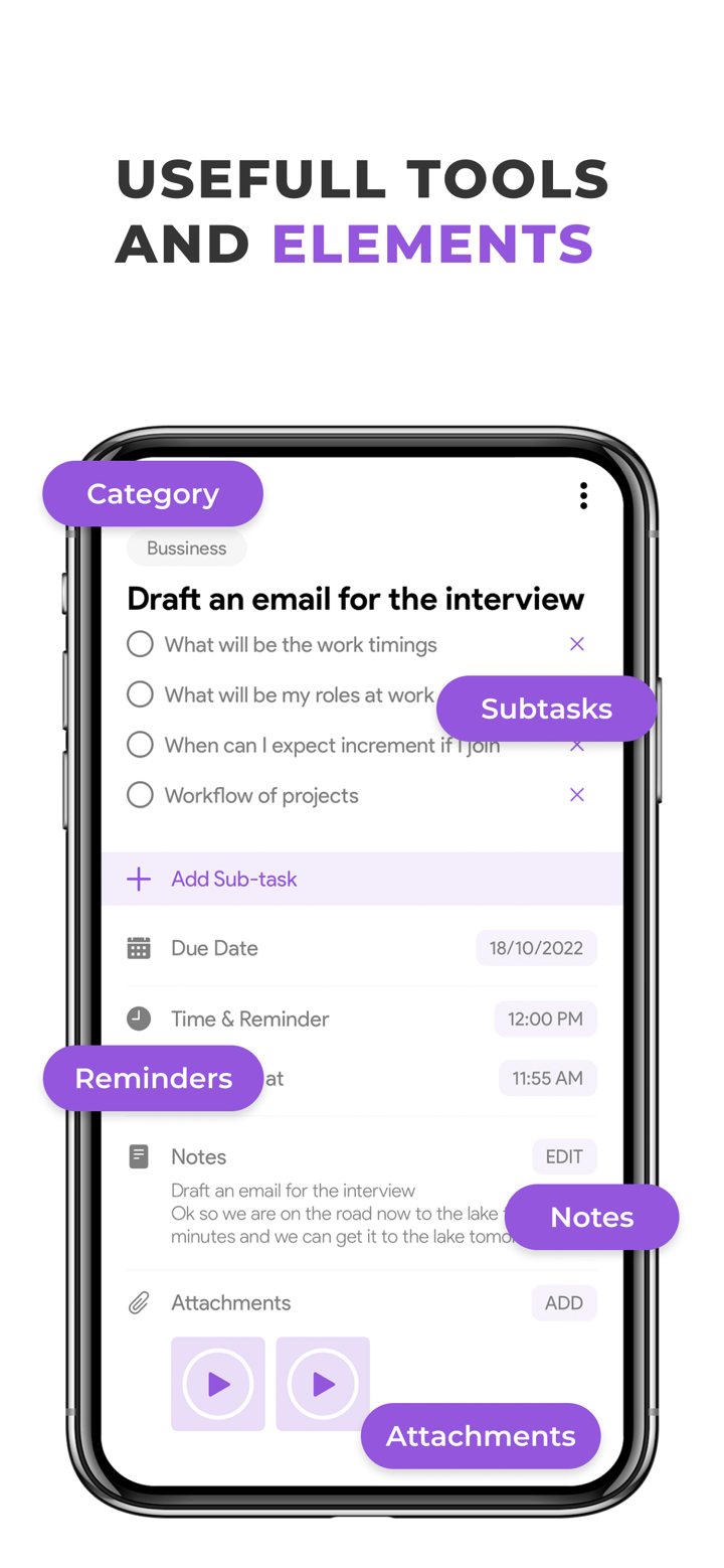 To do list: Calendar & Planner screenshot 2