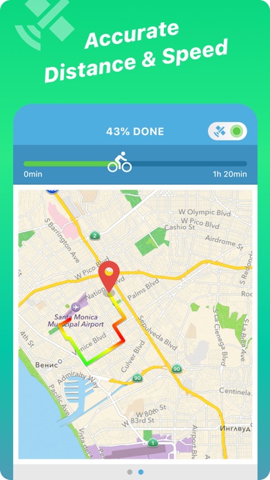 Bicycle ride tracker PRO Screenshot