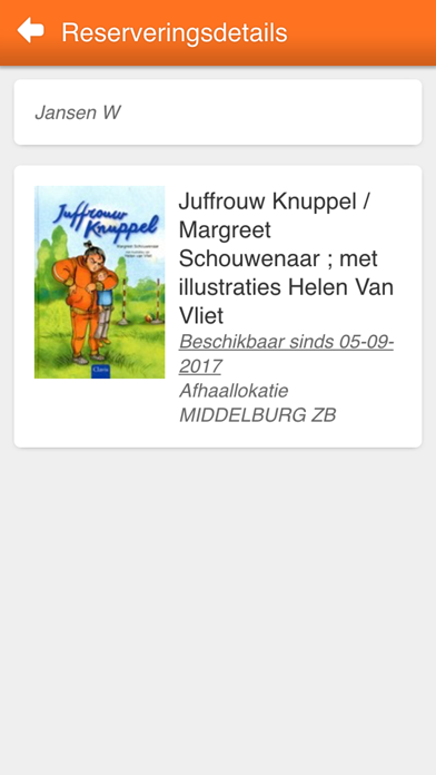 Zeeuwse Bibliotheken iPhone screenshot 5