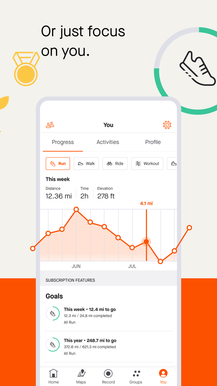 Strava Run Bike Hike