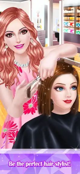 Game screenshot Hair Styles Fashion Girl Salon apk
